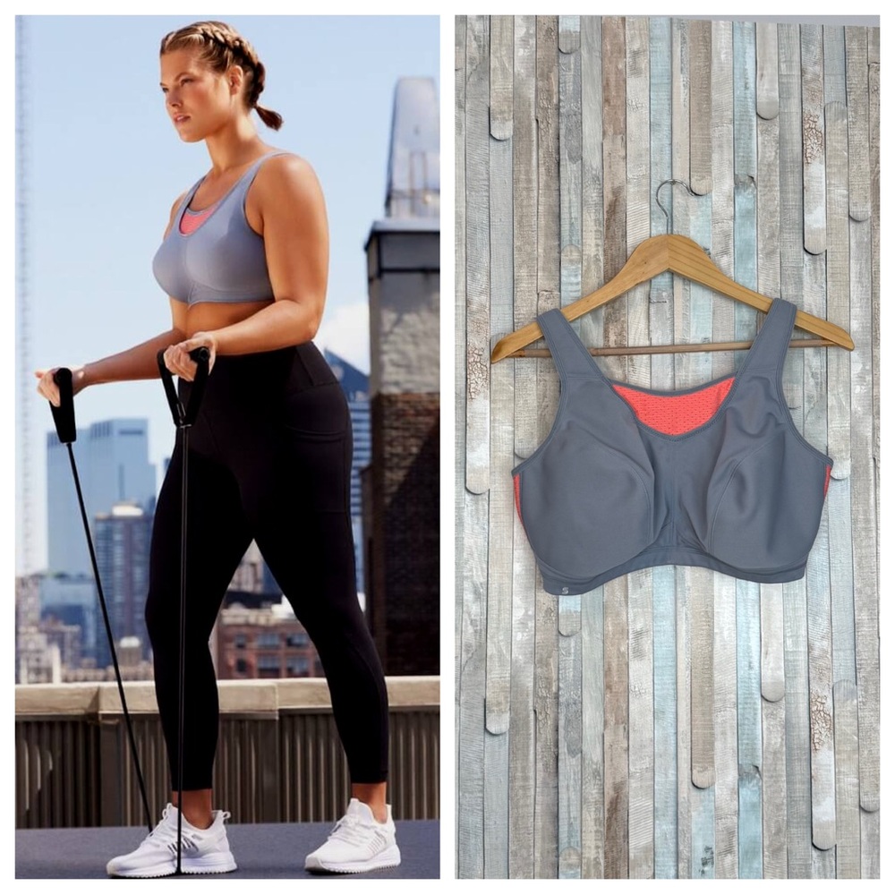 Glamorise 40DD No-Bounce Camisole Elite Molded Wirefree Sports Bra High Impact